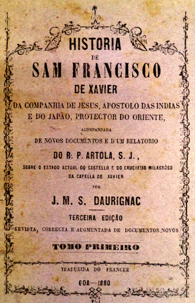 HISTORIA DE SAM FRANCISCO XAVIER.