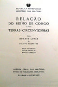 RELAÃ‡ÃƒO DO REINO DE CONGO E DAS TERRAS CIRCUNVIZINHAS. EdiÃ§Ã£o fac-similada.