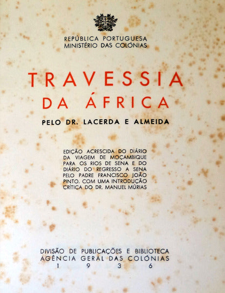 TRAVESSIA DE ÃFRICA.