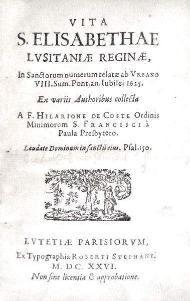 VITA S. ELISABETHAE LVSITANIAE REGINAE