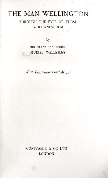 THE MAN WELLINGTON.