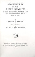 ADVENTURES IN THE RIFLE BRIGADE.