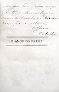 O AMOR DA PATRIA.