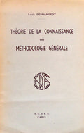 THÃ‰ORIE DE LA CONNAISSANCE OU MÃ‰THODOLOGIE GÃ‰NÃ‰RALE.