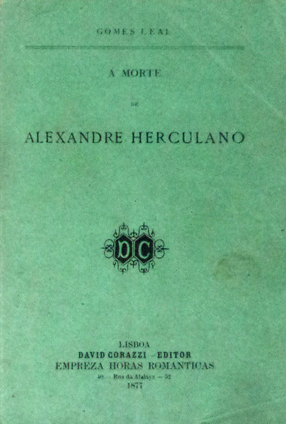 Ã MORTE DE ALEXANDRE HERCULANO.
