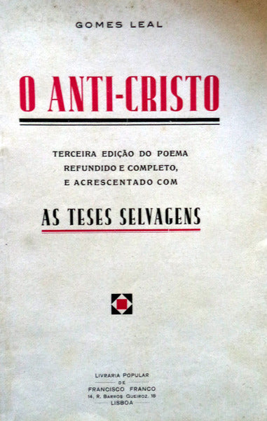 O ANTI-CRISTO.