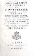 CATECISMOS DA DIECESE DE MONTPELLIER.