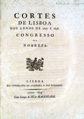 CORTES DE LISBOA DOS ANNOS DE 1697 E 1698.