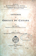 CATALOGUE DES OISEAUX DU CANADA