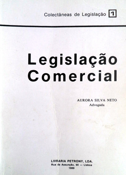 LEGISLAÃ‡ÃƒO COMERCIAL.