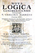 NOVA LOGICA CONIMBRICENSIS.