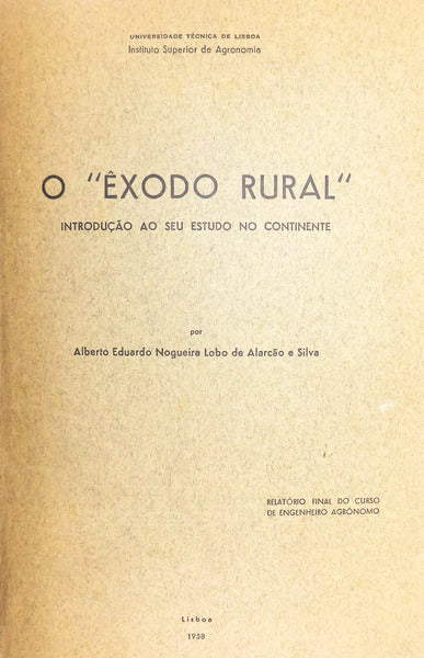 O Â«ÃŠXODO RURALÂ». INTRODUÃ‡ÃƒO AO SEU ESTUDO NO CONTINENTE.