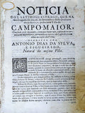 NOTICIA DO LASTIMOSO ESTRAGO, QUE NA madrugada do dia 16. de Settembro deste presente anno de 1732, padeceo a Villa de CAMPO-MAIOR