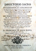 DIRECTORIO SACRO DAS ECCLESIASTICAS CEREMONIAS