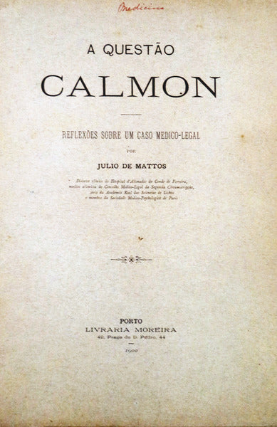 A QUESTÃƒO CALMON.