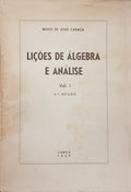 LIÃ‡Ã•ES DE ÃLGEBRA E ANÃLISE. [4.Âª EDIÃ‡ÃƒO, 2 VOLS.]