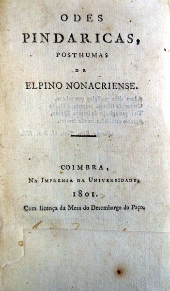 ODES PINDARICAS,