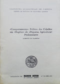 Â«COMPORTAMENTOÂ» POLÃTICO DOS CIDADÃƒOS EM Â«REGIÃ•ESÂ» DE Â«PEQUENA AGRICULTURAÂ» PREDOMINANTE.