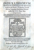 INDEX LIBRORVM PROHIBITORVM, CVM REGVLIS confectis per partis Patrs Ã  Tridentina Synodo delectos,