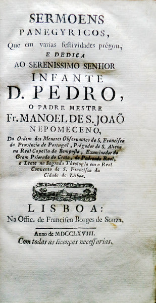 SERMOENS PANEGYRICOS,