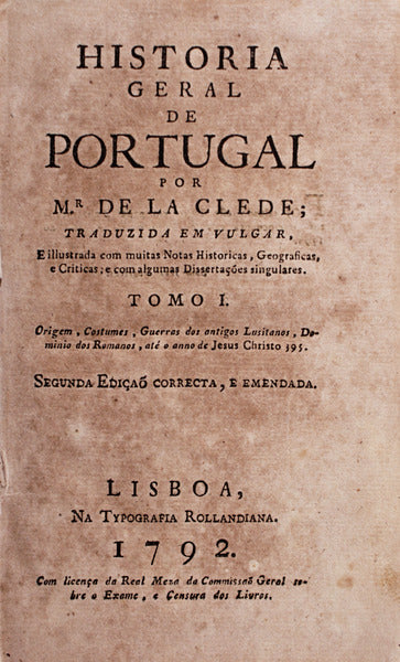 HISTORIA GERAL DE PORTUGAL.