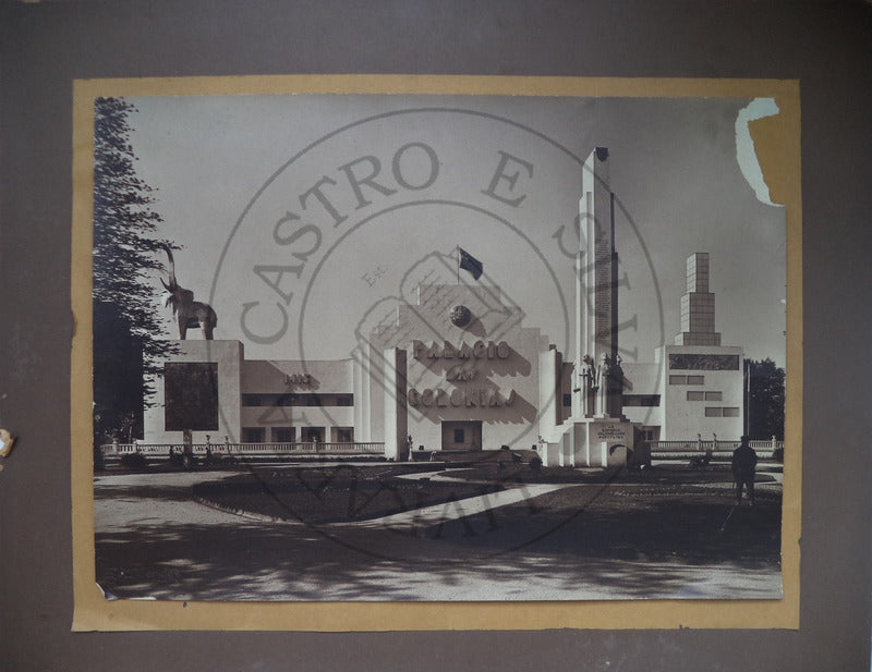 FOTOGRAFIA â€“ SÃ‰C. XX - PALÃCIO DAS COLÃ“NIAS - FOTOGRAFO F. A. MENDES.
