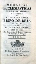 MEMORIAS ECCLESIASTICAS DO REINO DO ALGARVE