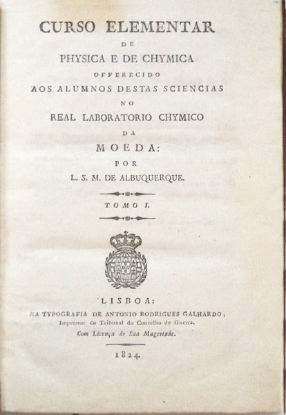 CURSO ELEMENTAR DE PHYSICA E DE CHYMICA