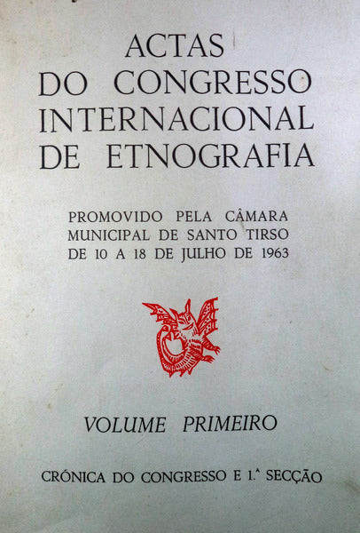 ACTAS DO CONGRESSO INTERNACIONAL DE ETNOGRAFIA.