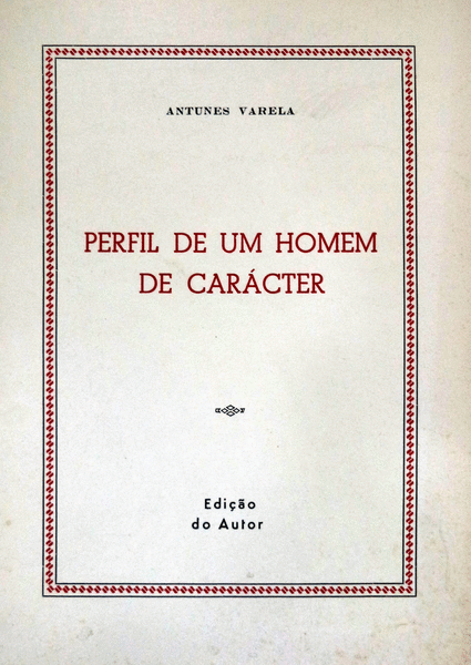 PERFIL DE UM HOMEM DE CARÃCTER.