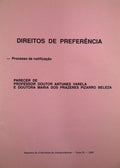 DIREITOS DE PREFERÃŠNCIA.