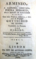 ARMINIO OU A ALEMANHA LIBERTADA. POEMA HEROICO;