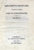 REGIMENTO DE SINAES. INSTRUÃ‡Ã•ES PARA OS COMANDANTES