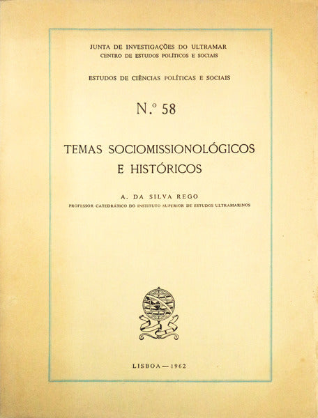 TEMAS SOCIOMISSIONOLÃ“GICOS E HISTÃ“RICOS.