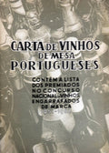 CARTA DE VINHOS PORTUGUESES.