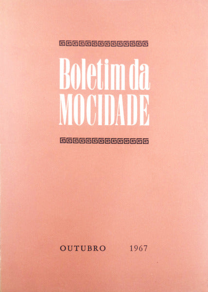 BOLETIM DA MOCIDADE. OUTUBRO 1967.