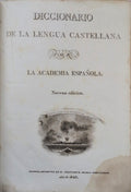 DICCIONARIO DE LA LENGUA CASTELLANA POR LA ACADEMIA ESPAÃ‘OLA.