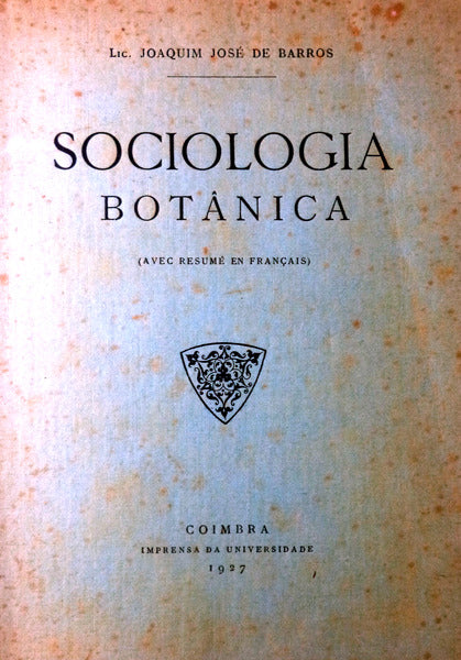 SOCIOLOGIA BOTÃ‚NICA.