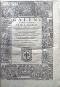 GALENI LIBRORUM PRIMA CLASSIS NATVRAM CORPORIS HUMANI,
