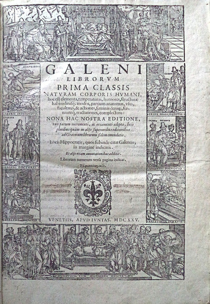 GALENI LIBRORUM PRIMA CLASSIS NATVRAM CORPORIS HUMANI,