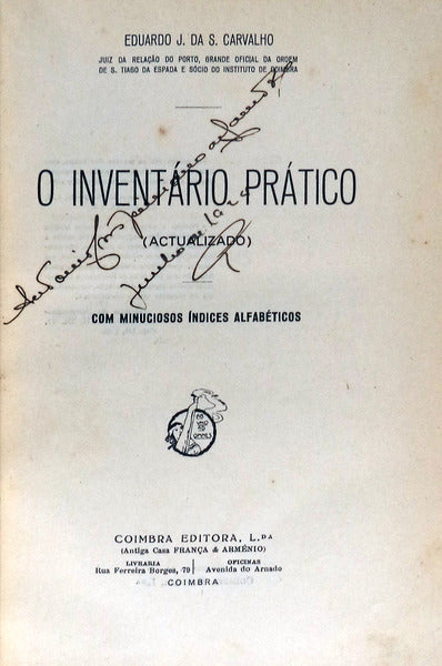 O INVENTÃRIO PRÃTICO.