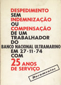 DESPEDIMENTO SEM INDEMNIZAÃ‡ÃƒO