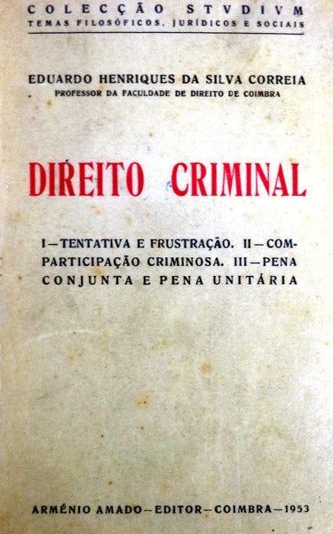 DIREITO CRIMINAL.