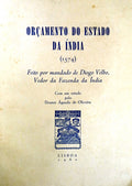 ORÃ‡AMENTO DO ESTADO DA ÃNDIA (1574)