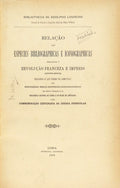 RELAÃ‡ÃƒO DAS ESPECIES BIBLOGRAPHICAS E ICONOGRAPHICAS RELATIVAS Ã REVOLUÃ‡ÃƒO FRANCEZA E IMPERIO (1789-1815)