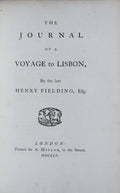 THE JOURNAL OF A VOYAGE TO LISBON