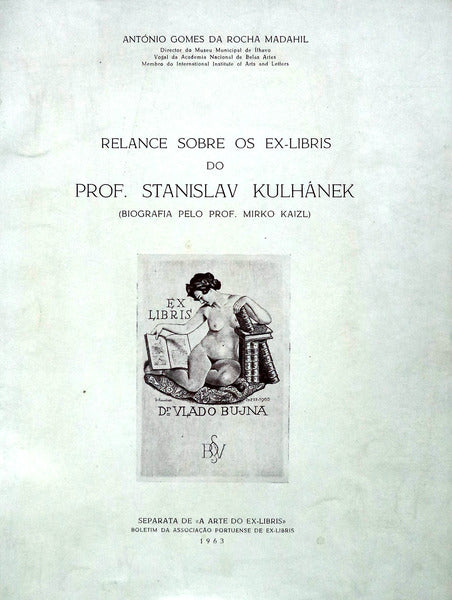 RELANCE SOBRE OS EX-LIBRIS DO PROF. STANISLAV KULHÃNEK.