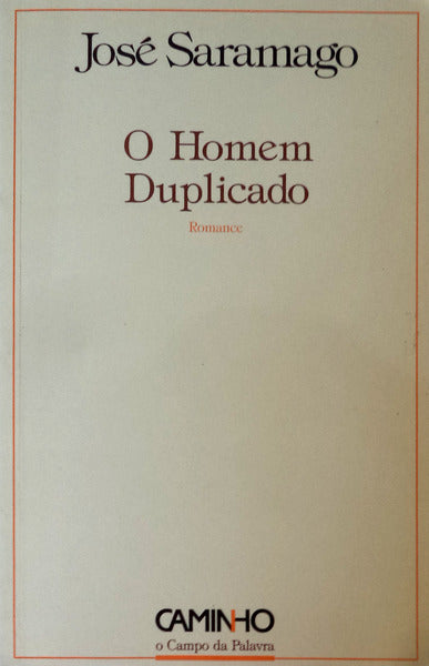 O HOMEM DUPLICADO. [1.Âª EDIÃ‡ÃƒO]
