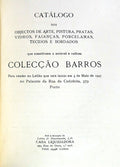 CATÃLOGO DOS OBJECTOS DE ARTE, PINTURA, PRATAS, VIDROS, FAIANÃ‡AS, PORCELANAS, TECIDOS E BORDADOS