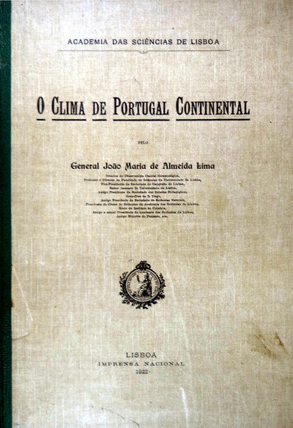 O CLIMA DE PORTUGAL CONTINENTAL.